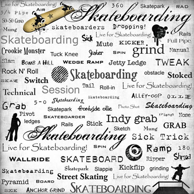 Stamping Station - Live for Skateboarding Paper